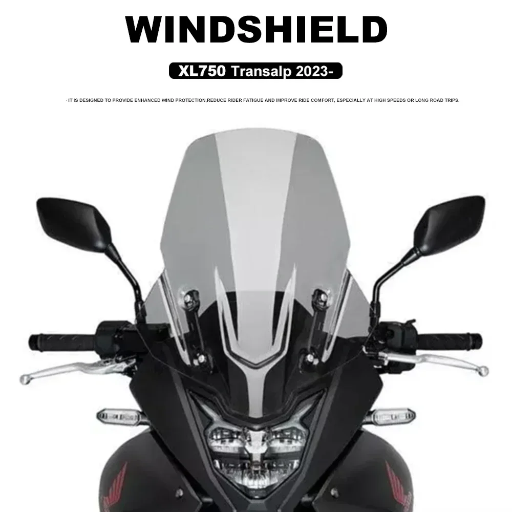 

Для Honda XL750 Transalp XL 750 TRANSALP 2023 2024 лобовое стекло 3 цвета новые аксессуары для мотоциклов ветровой дефлектор