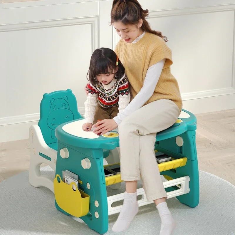 مكاتب الأطفال، طاولات الدراسة، الكراسي، مكاتب الكتابة، نماذج بسيطة للاستخدام المنزلي، ارتفاع قابل للتعديل، طاولات رسم للأطفال #2