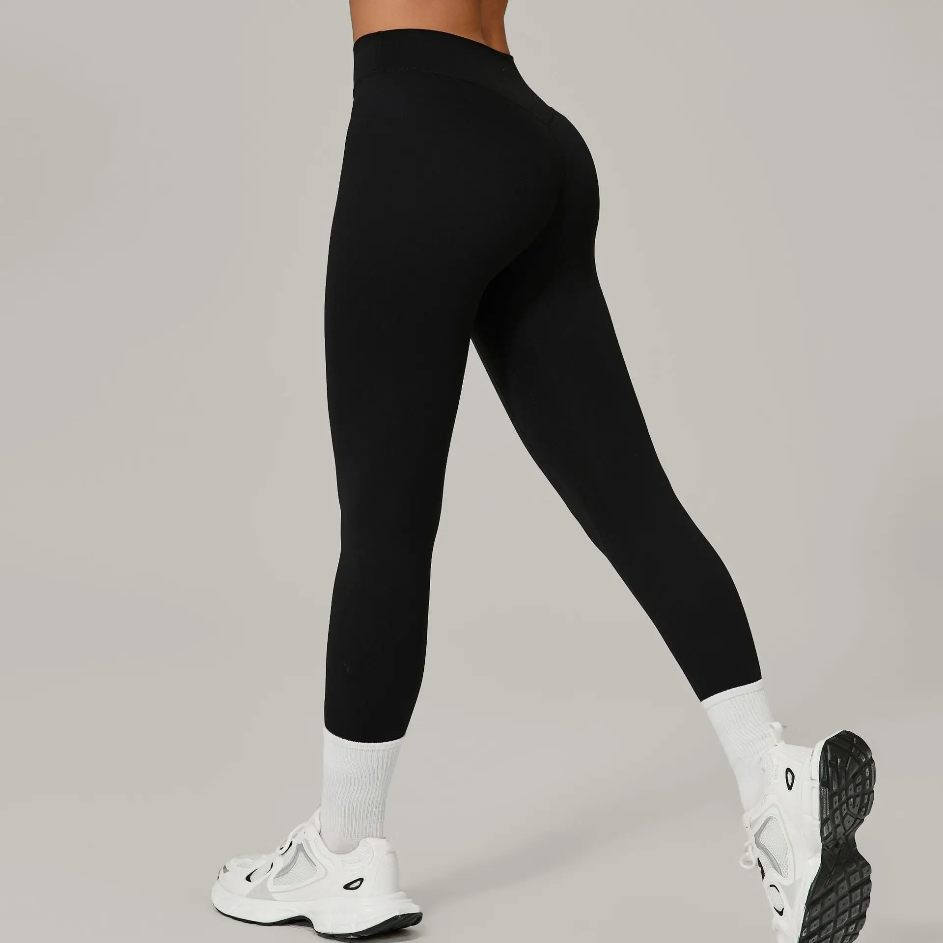 Push Up Sport Yoga Leggings For Women High Waist Tummy Control Gym Workout Fitness Tights Stretchy Peach Butt Running Yoga Pants