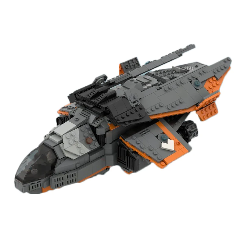 1297Pcs Technology Series MOC  Elite Dangerous Building Block Toys Diamondback Explorer Assemble Bricks Set MOC-62251