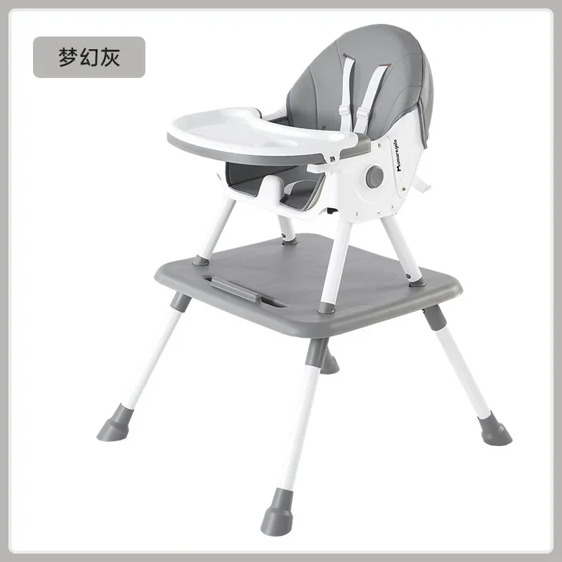 كراسي طعام للأطفال الرضع كراسي طعام متعددة الوظائف قابلة للطي ومساند ظهر للطلاب قابلة للفصل وكراسي الدراسة #1