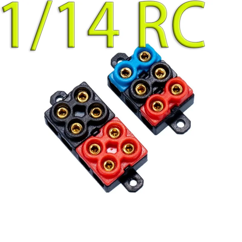 

1:14th Scale RC Model Terminal Block Expansion Hub ForTamiya RC Truck SCANIA 770S R620 VOLVO BENZ Arocs MAN TGX Car Accessories