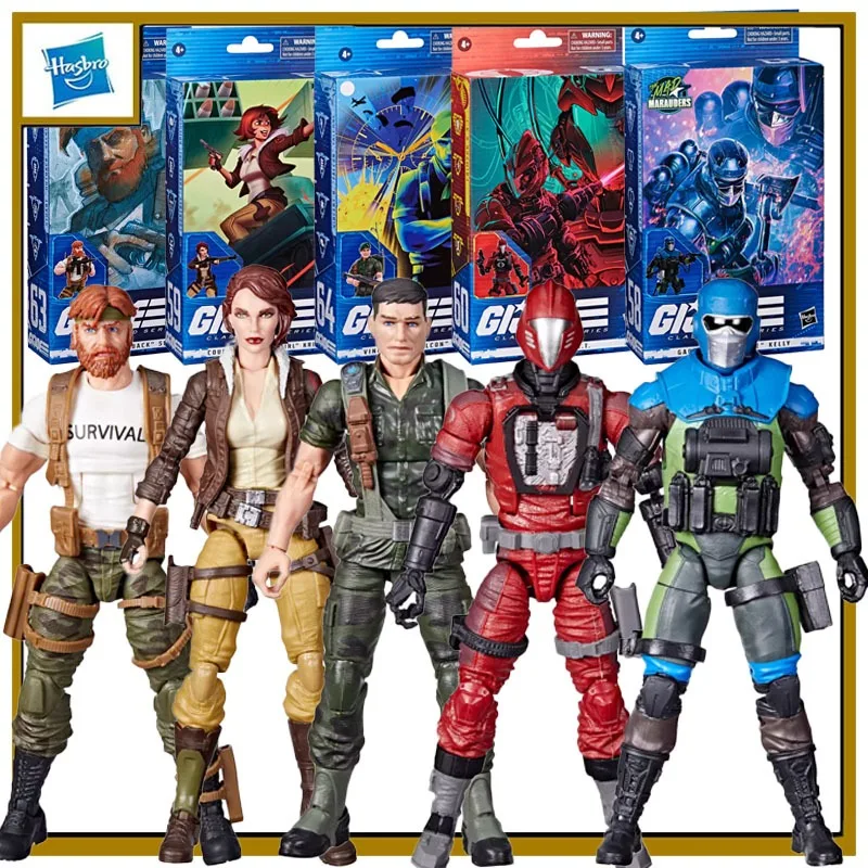

Hasbro Original G.I. Joe Anime Figure Outback Cover Girl Falcon Crimson Bat Action Figure Toys for Boys Girls Kids Gift