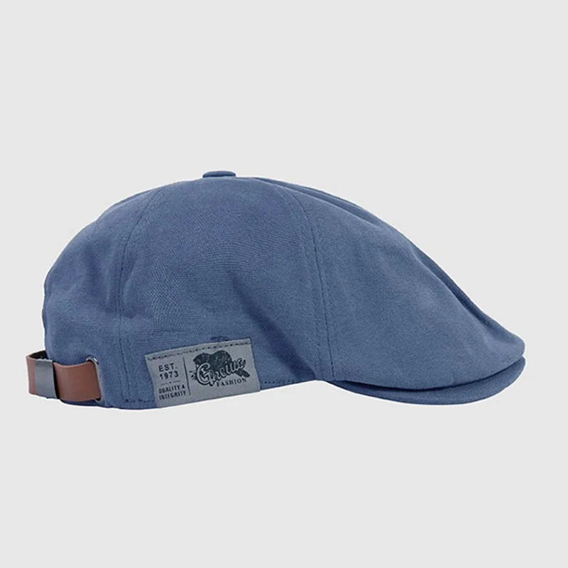 Cotton Peaky Blinders Caps für Herren Hüte Baskenmützen Britischer Western-Stil Ivy Cap Klassische Winterfrau Vintage Leinen Baskenmütze