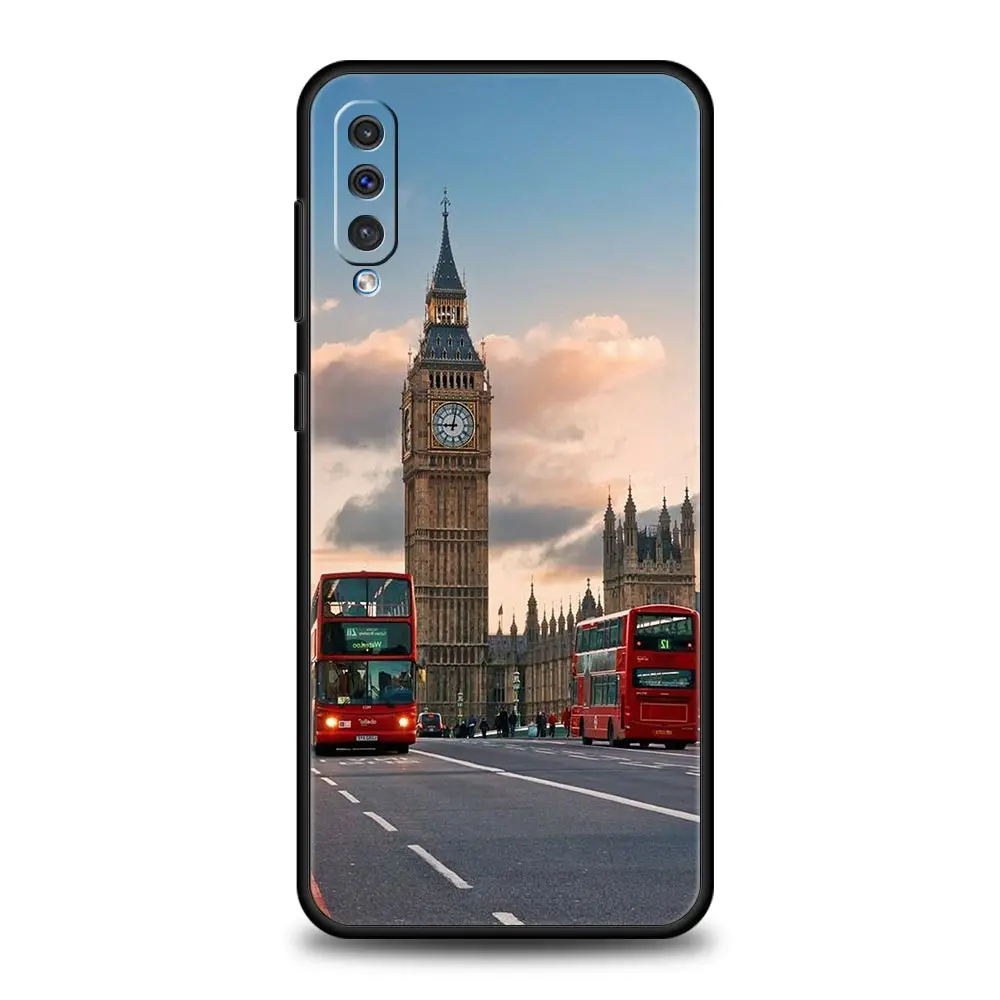 National Flag RU FR UK Case For Samsung A54 A52 A24 A14 A50 A70 A10 A40 A20S A20E A06 A12 A22 A34 A42 A32 5G A04s A16 Cover