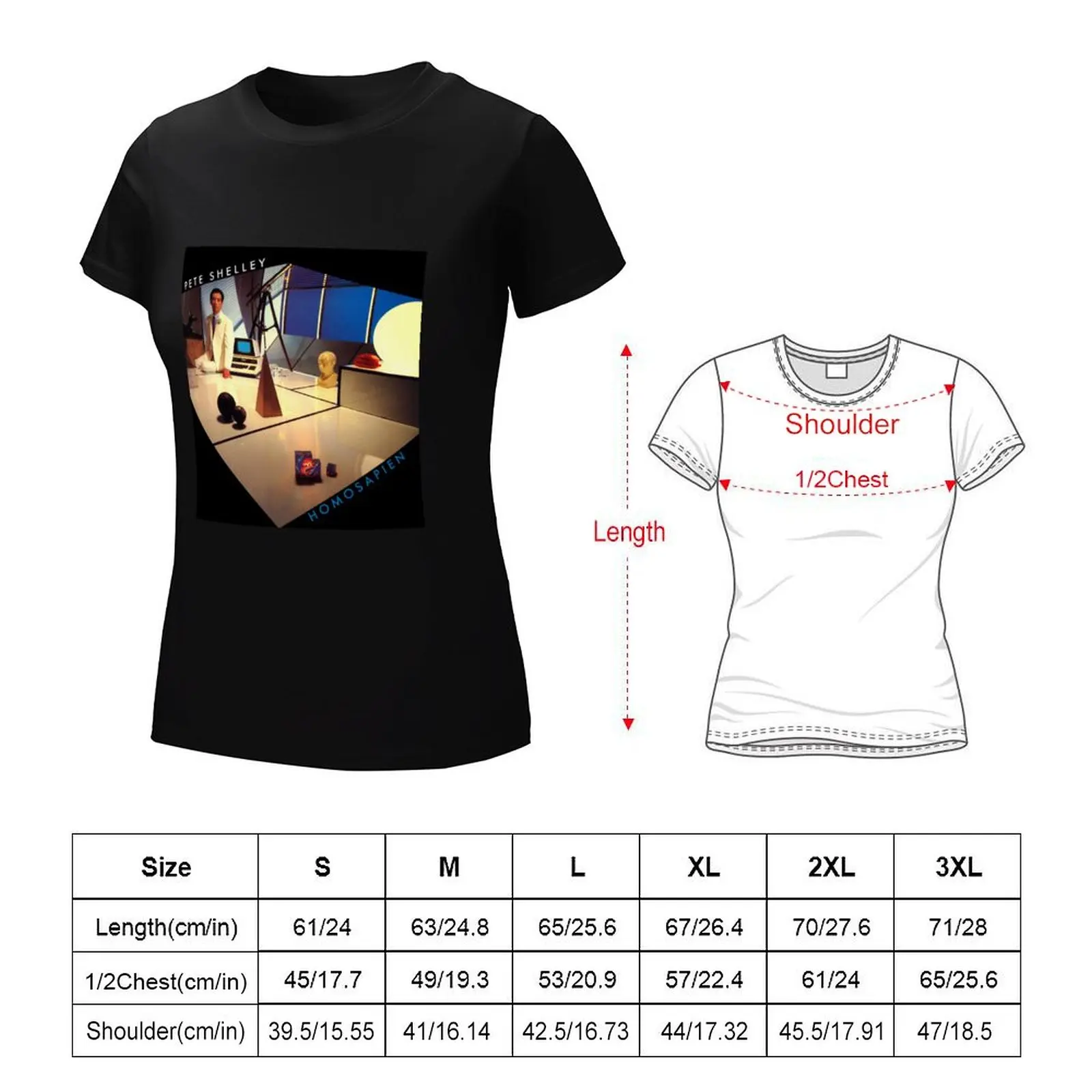 Homosapien T-Shirt oversized vintage clothes t shirts for Women