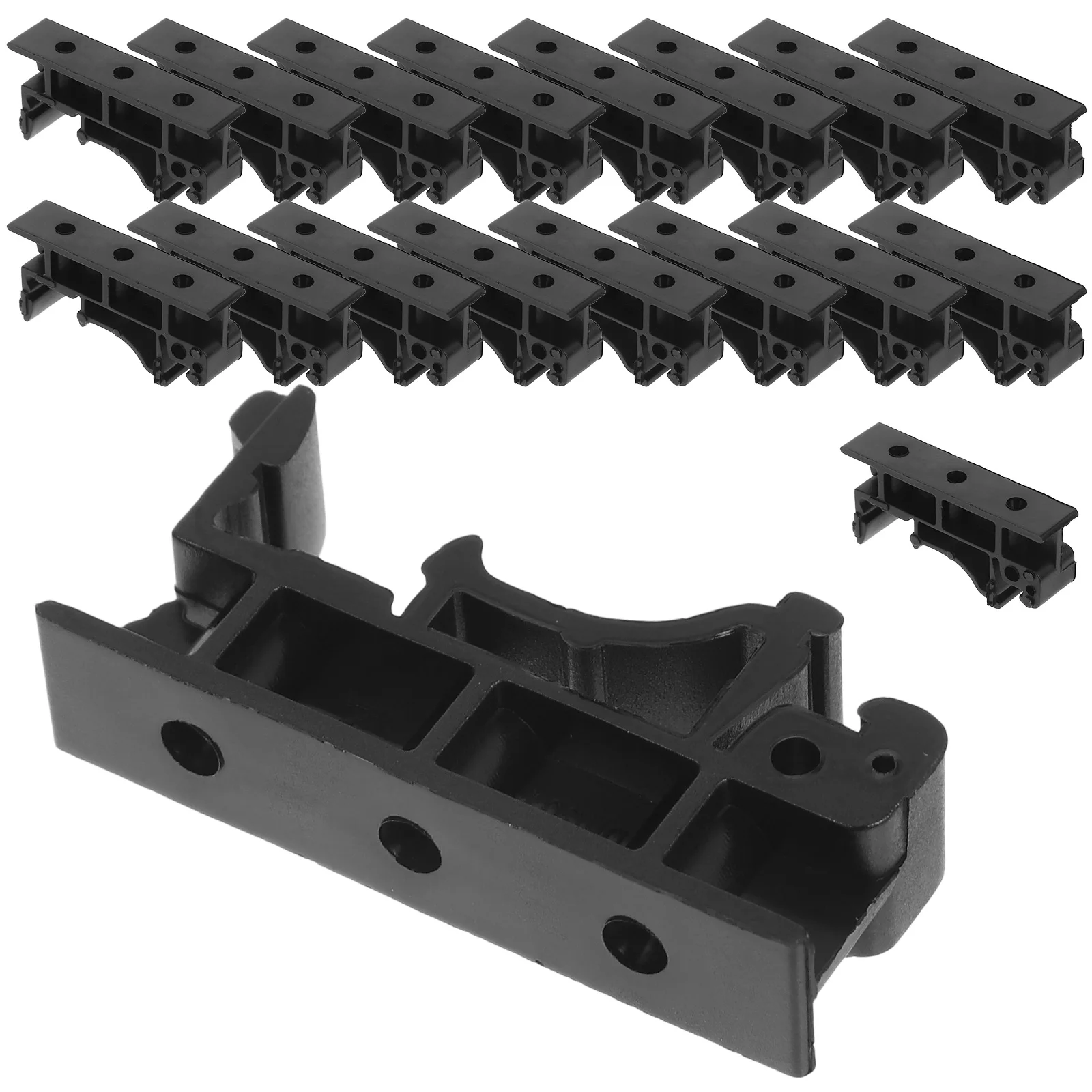 

DIN Rail PCB Mounting Brackets 35mm Track Circuit Board Mounting Bracket Holder Electrical Carrier Adapter Secure Solution