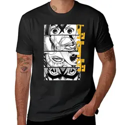 New Dandadan Anime Eyes w/ Kaji T-Shirt black t shirt anime boys t shirts t shirts for men cotton