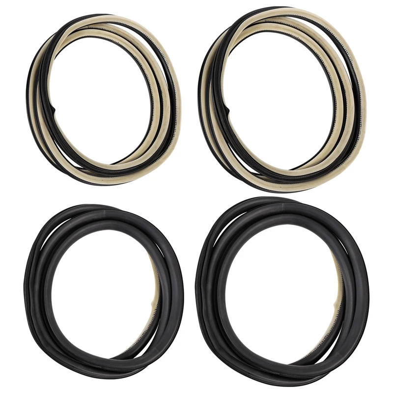 1Set Car Door Frame Seal Entry Sealing Strip 9025E5 9025E6 9025E7 For Peugeot 508 Citroen C5 X7