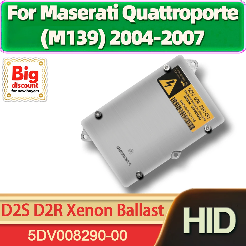 

TEENRAM 1X HID ксеноновый модуль блока управления балластом фар OEM 5DV008290-00 D2S D2R для Maserati Quattroporte (M139) 2004-2007