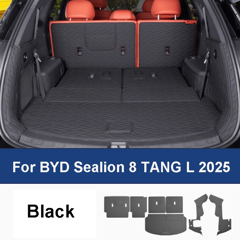 ل BYD Sealion 8 TANG L DM-i/EV 2025-2026 سيارة مغلقة بالكامل الجذع وسادة اللون الأصلي واقية الملحقات #4