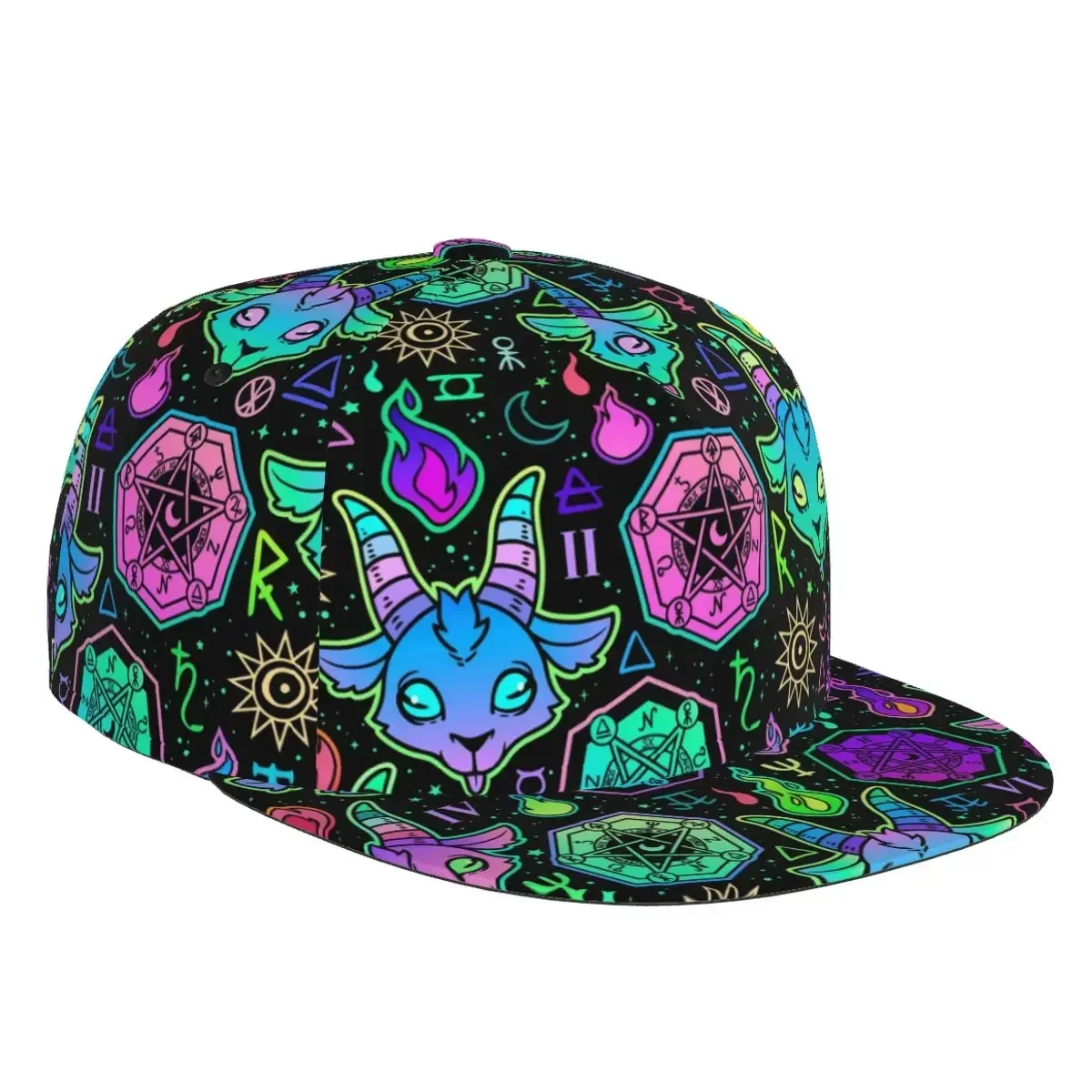 Esoteric Animal 3D Print Baseball Cap Casual Sun Hat Elegant Ethnic Style Fashion Stage Hip Hop Women Men