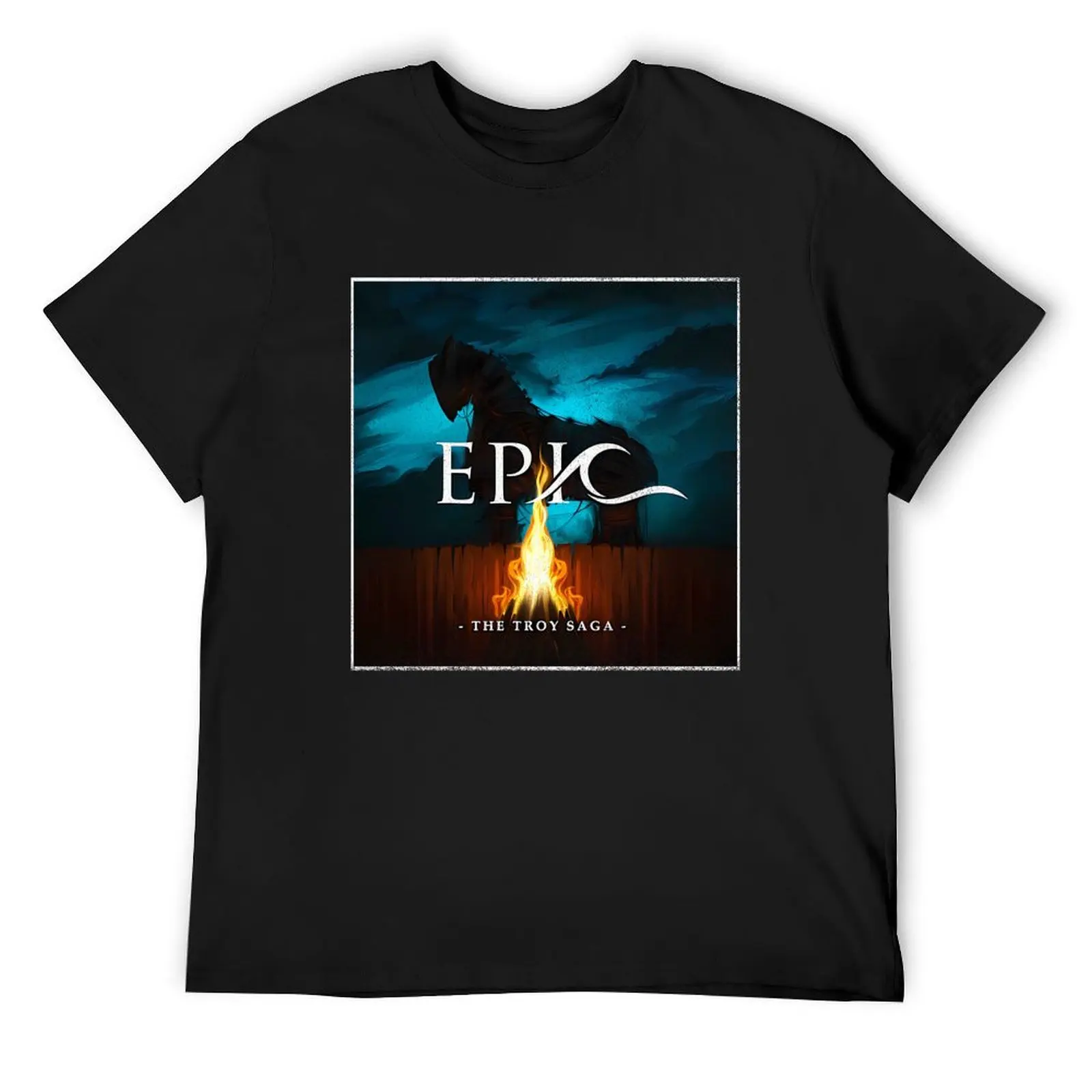 

Epic The Musical The Troy Saga T-Shirt oversized graphic tee funny meme t-shirts anime stuff men t shirt