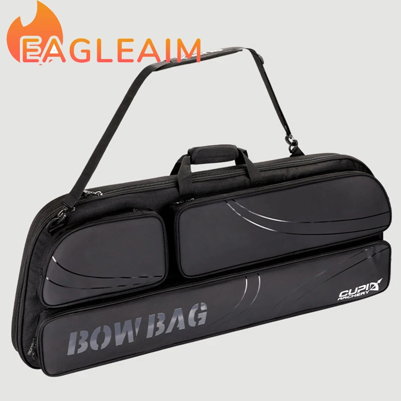 

Compound Pulley Bow Bag Large Capacity Thickened Oxford Cloth Material Outdoor Portable Archery Accessories Bow Bag