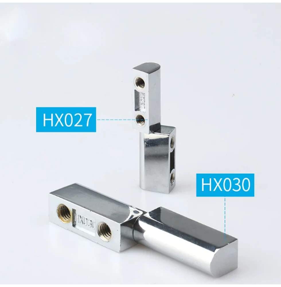 CL027CL030 chassis door hinge, distribution cabinet hinge, detachable hinge, zinc alloy, bright chrome