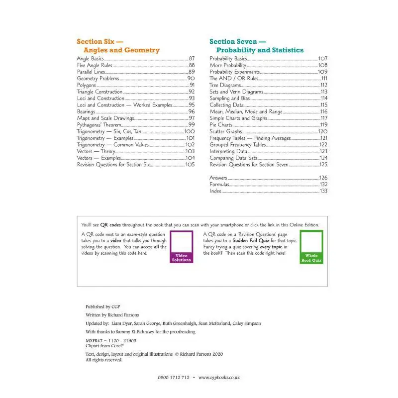 GCSE Maths Edexcel Revision Guide Foundation Inc Online Edition Videos  Quizzes CGP Books 9781782944003