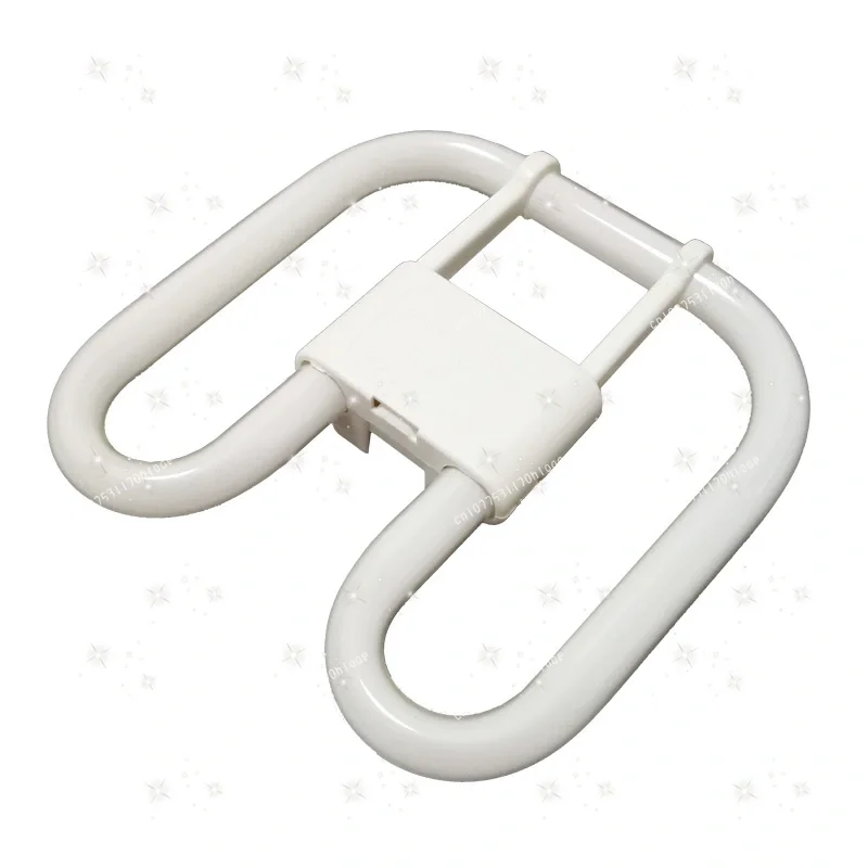 Household Ceiling Energy-saving Fluorescent Lamp 2D Butterfly Shape Three Primary Colors Round White Light 16W21W38W55W