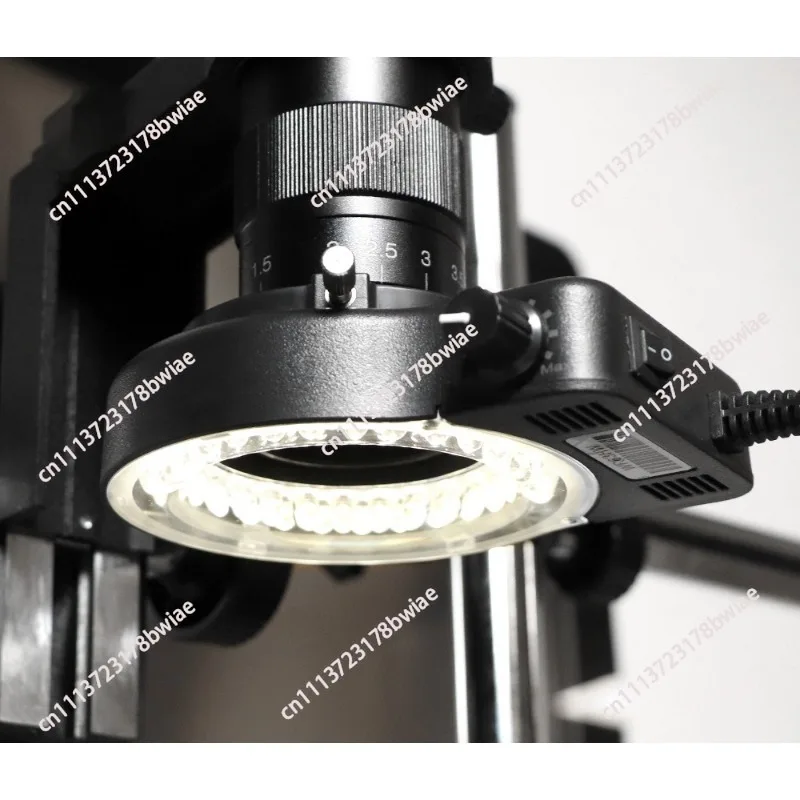 For Microscope LED Ring Light Illuminator  Light Source Excellent Circle Light Camera Source EU US Plug