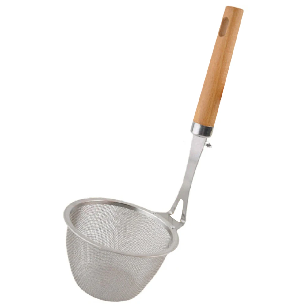 

Scoops Stainless Steel Colander for Kitchen Fine Mesh Strainer Spaghetti Silver Colanders