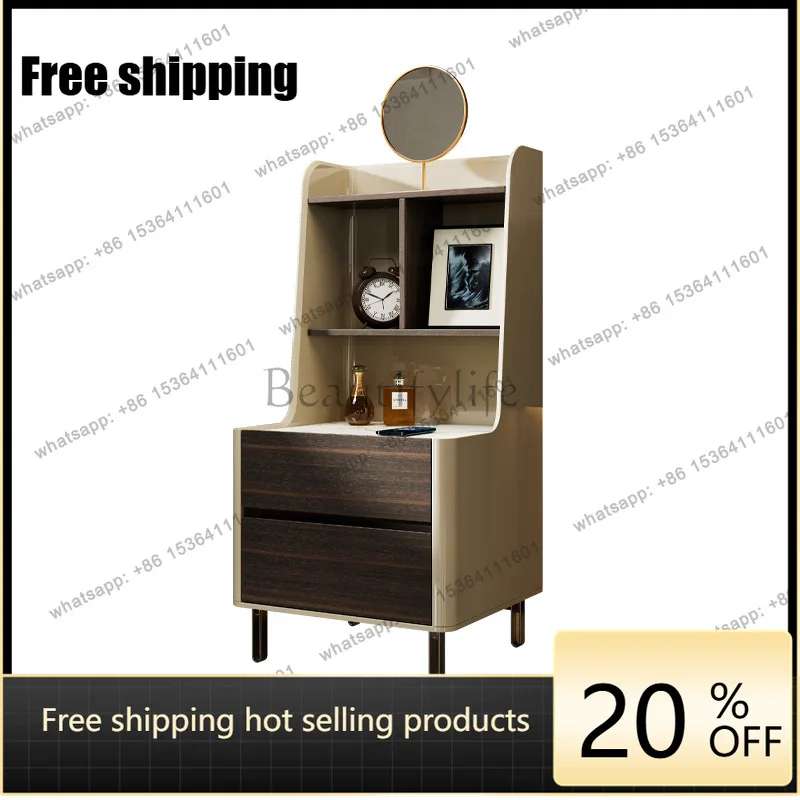 LS Guangchao modern light luxury dresser chest cabinet integrated multi-functional bedside table storage