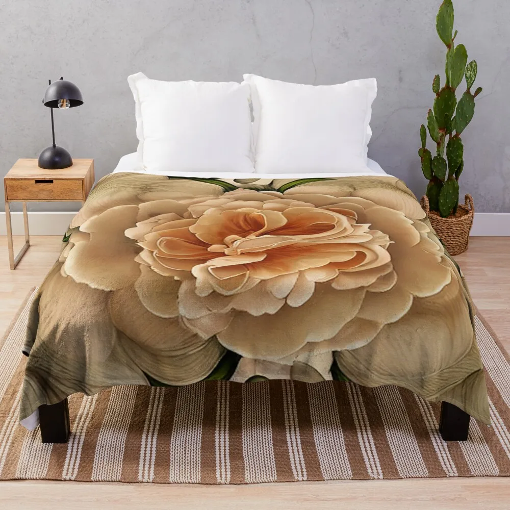 

Blossoms of Butterflies Throw Blanket Sofa For Sofa Thin Retros funny gift Blankets