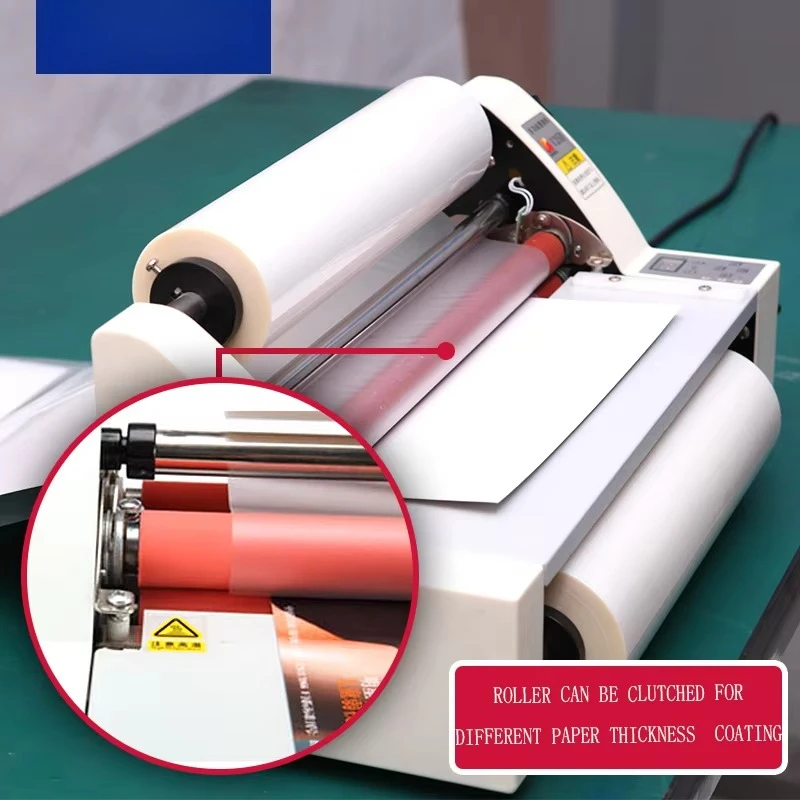 WD-V350 Desktop 335mm Electric Laminating Machine Double Side Laminating Machine