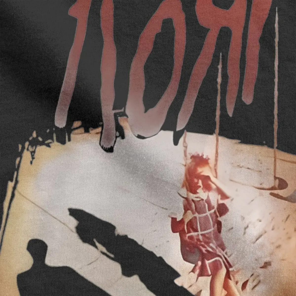 Korn Men's T Shirt Rock Band Vintage Tees Short Sleeve O Neck T-Shirts Cotton 4XL 5XL Clothes image 4