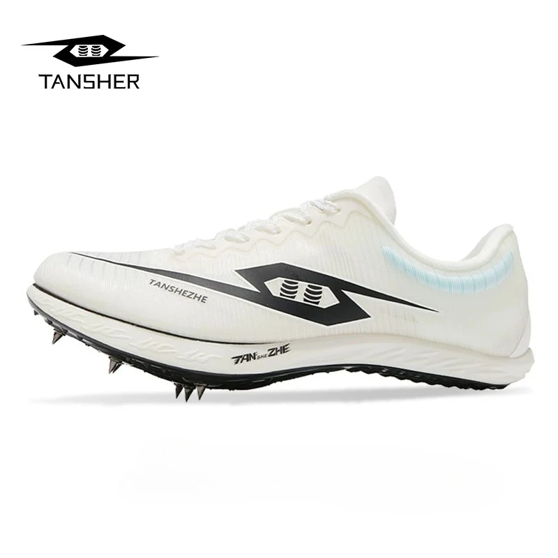Full Carbon Plate Track Spikes Professional Men Women Sprints Athletics Racing Shoes
