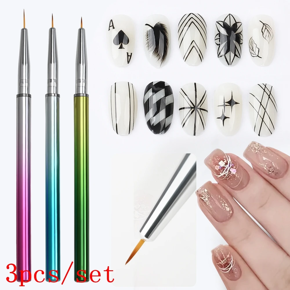 12 個のネイルアート練習テンプレートセット描画 & ペイントガイド