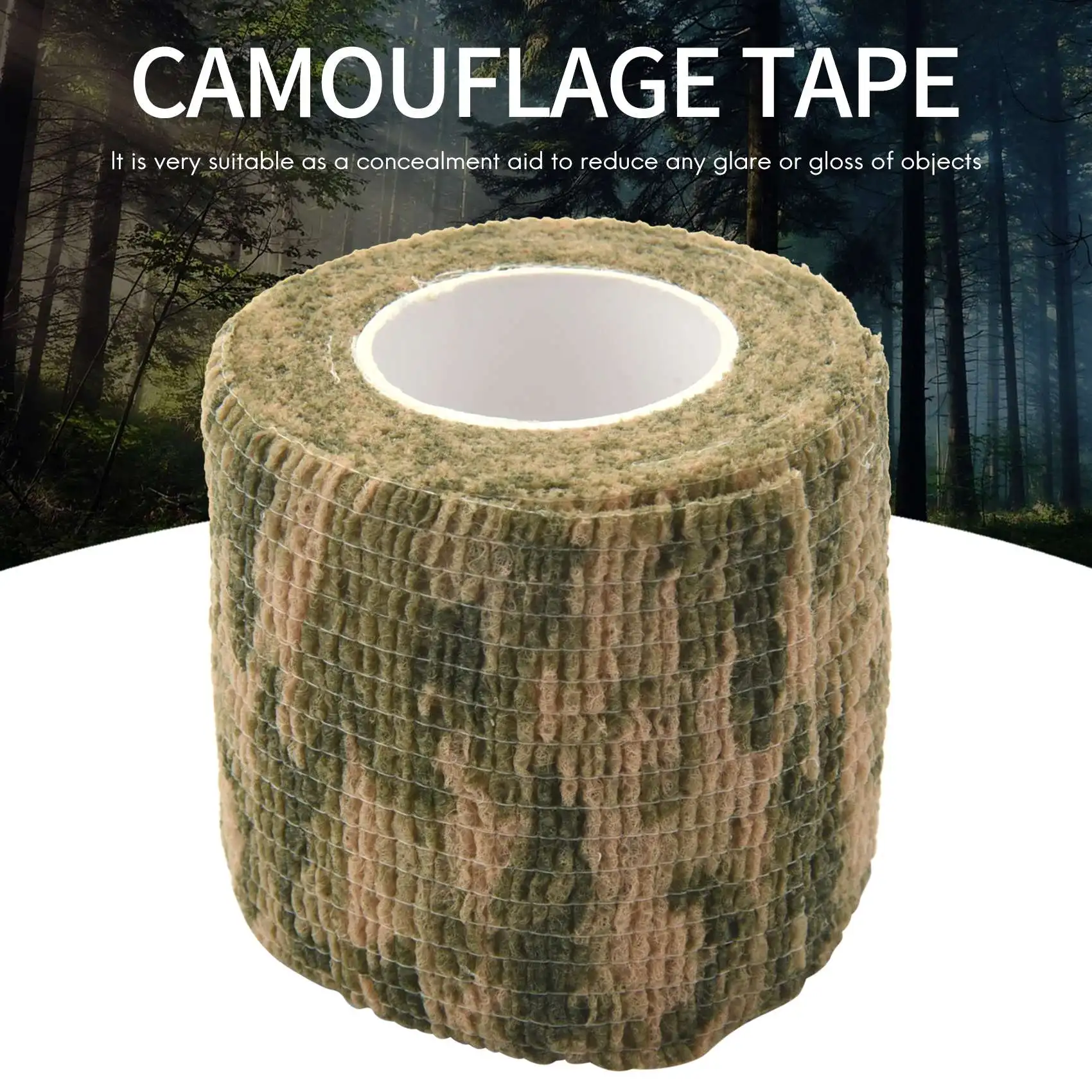 Outdoor Cycling Camo Wrap Hunting Camouflage Stealth Tape Camo 2