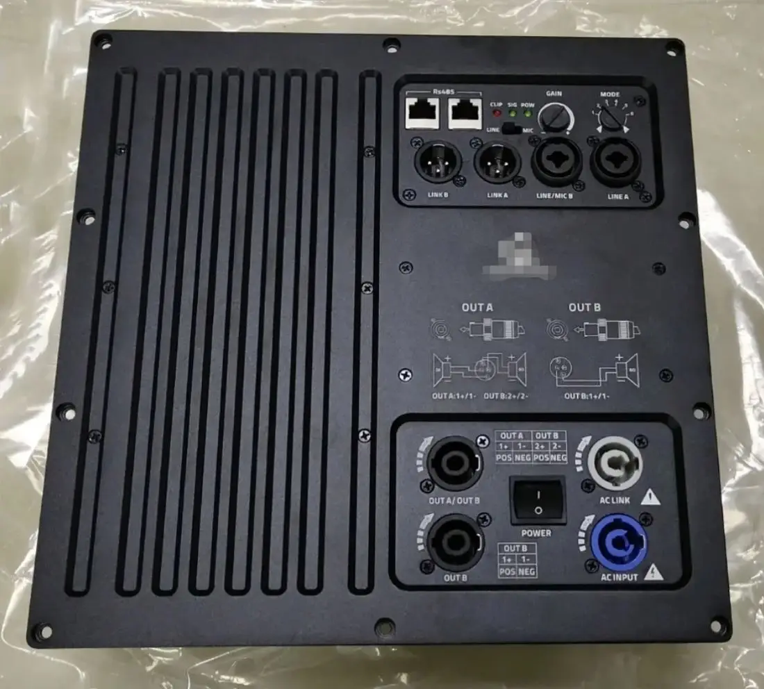 

Professional Power Amplifier Module Speaker System 3 Channel 400W 800W Subwoofer Amplifier DSP Audio Processor 3