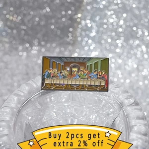 أنا أحب دبابيس المينا يسوع ، جمع يسوع الشائك المخصص ، بروش الدين ، شارات ملابس طية صدر السترة ، هدية مجوهرات الحب المسيحي أفضل 6 مبيعات بروش بدلة كريستيان - No3