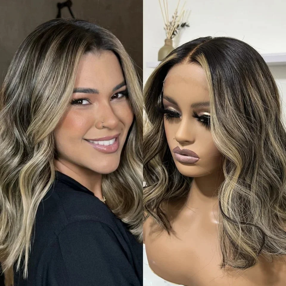 

Long body wave 22inch Glueless Soft Brown 5x5 Silk Base Jewish Human Hair Wig Baby Hair HD Lace European Hair Preplucked