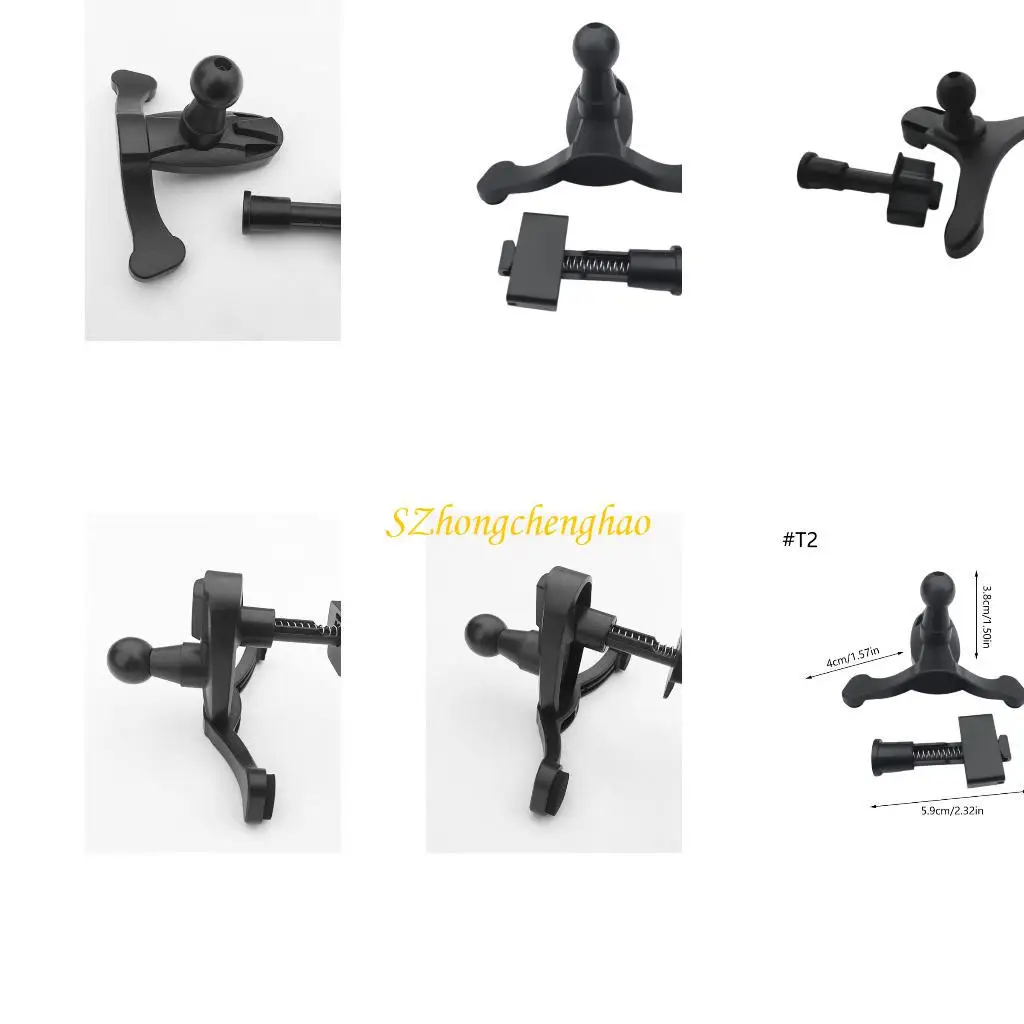 

Car Phone Holder 17mm Phone Holder Air Vent Mount Stand Car Mount Support 601D