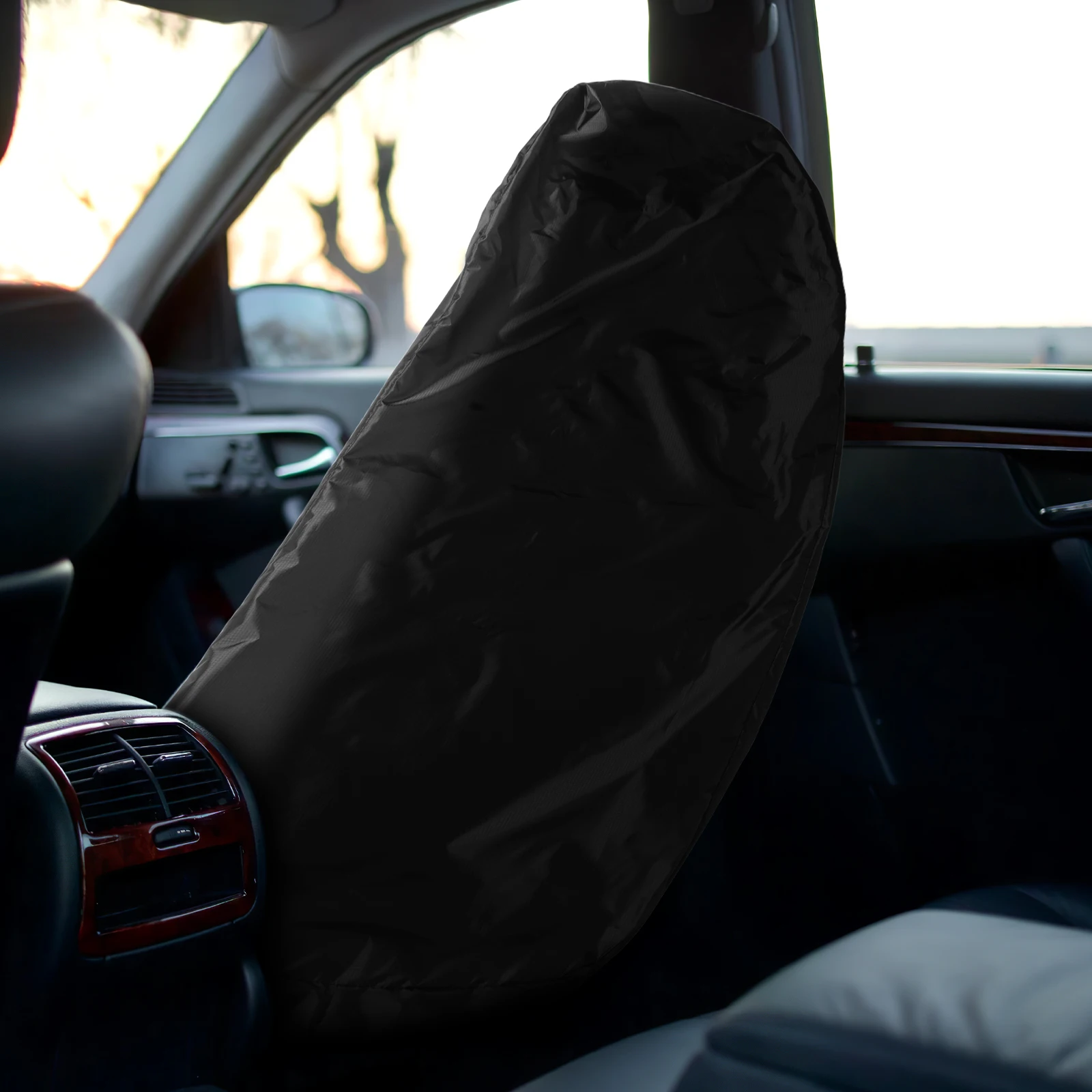 

Seat Cover Rear Backseat Protector Universal Car Headrest Cover Auto Seat Covers Stain Resistant Durable Material Easy