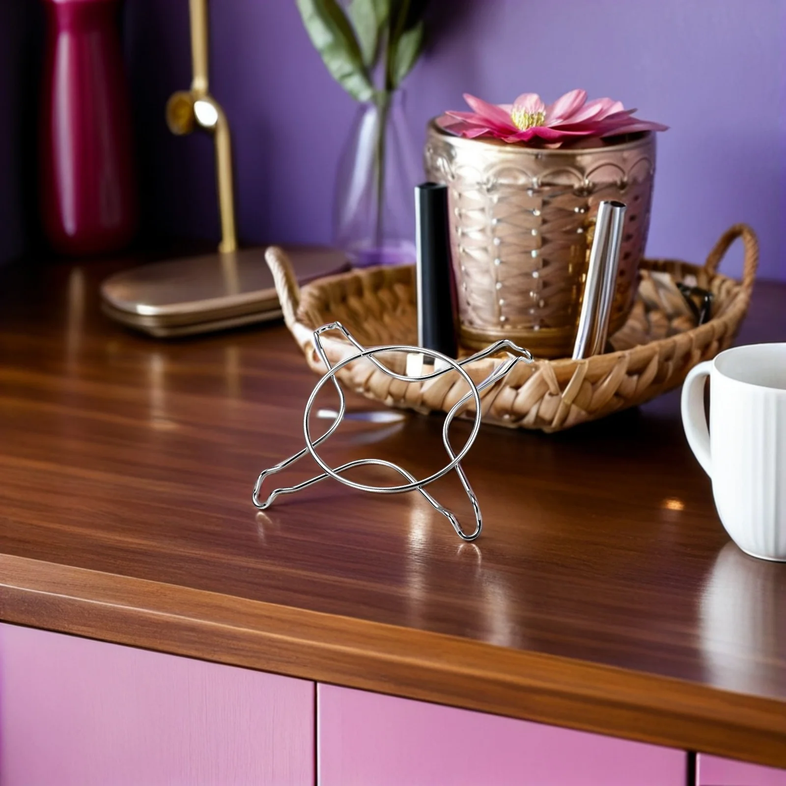 

1Pcs Wok Rack for Gas Stove Stainless Steel Stove Support Stand Heat Resistant Non-Rust Cooking Accessory Milk Pot Rack