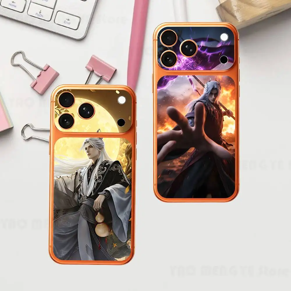 

Wang Lin Xian Ni Anime For Iphone 17 Pro ProMax Back Protective Decorative Sticker Back Cover