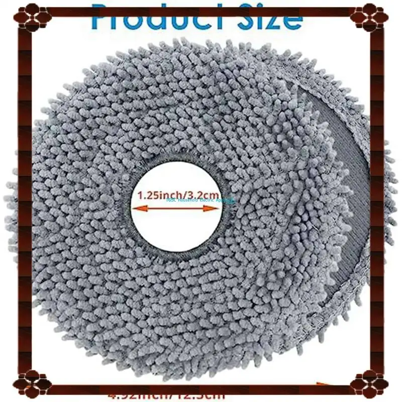 Almohadillas de fregona al vacío 24X para Roborock Q Revo Robot repuestos de aspiradora Accesorios entrega en 24 horas