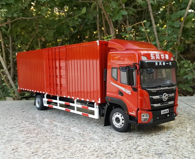 Alloy Model 1:24 Scale DONGFENG WASOL HV5 Delivery Van,Container Truck Vehicles DieCast Toy Model Collection,Decoration