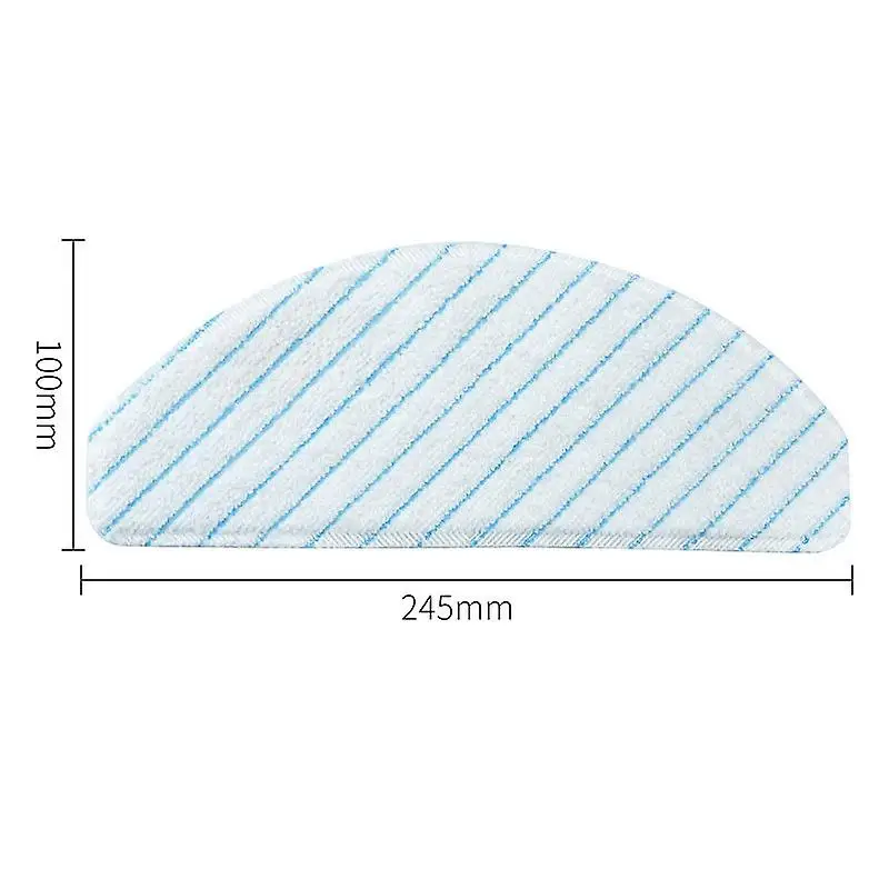 Almohadillas desechables para Robot Ecovacs Deebot Ozmo T8 Aivi, paquete de 100