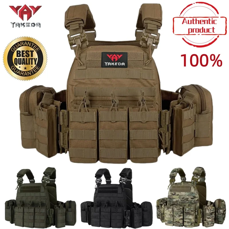 

Тренировочный жилет YAKEDA с быстрой разборкой, съемный и расширяемый, удобный, дышащий, износостойкий и устойчивый к разрывам.