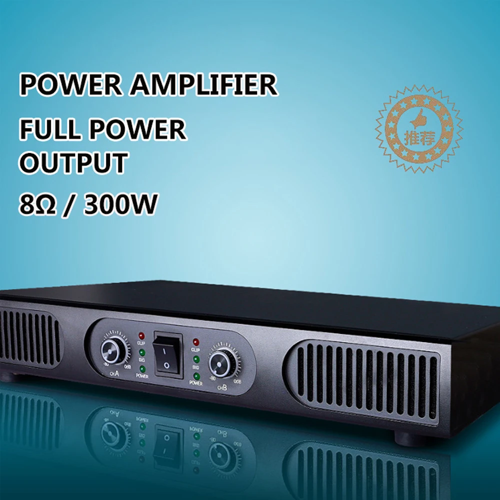 

2025 hot sale Profession Class Full Power Out 300W Power Amplifier for Home Party bar