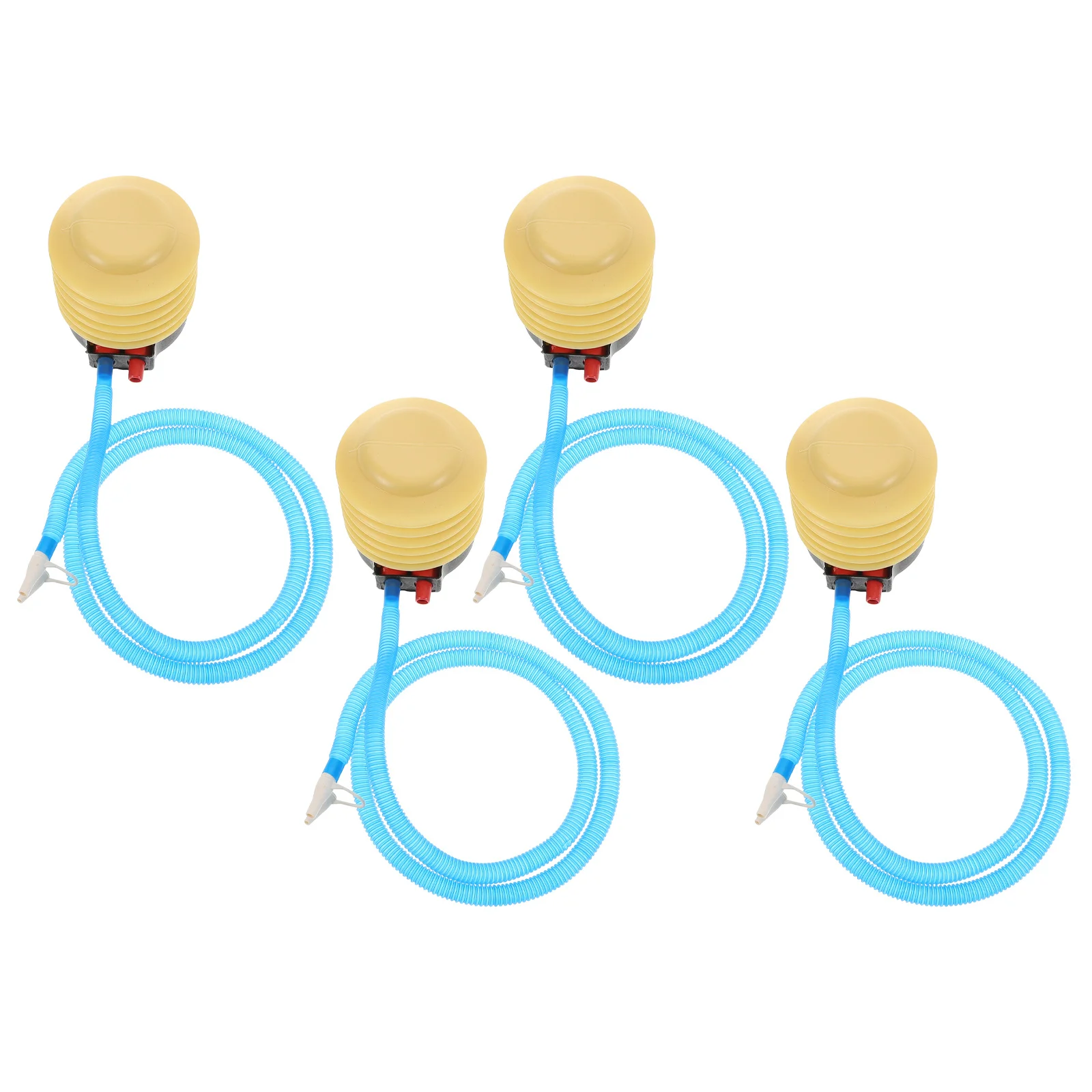 

4pcs Portable Inflatable Bed Air Mattress Boat Balloon For Camping Hiking Inflatable Foot Portable Foot Pump Air Mattress