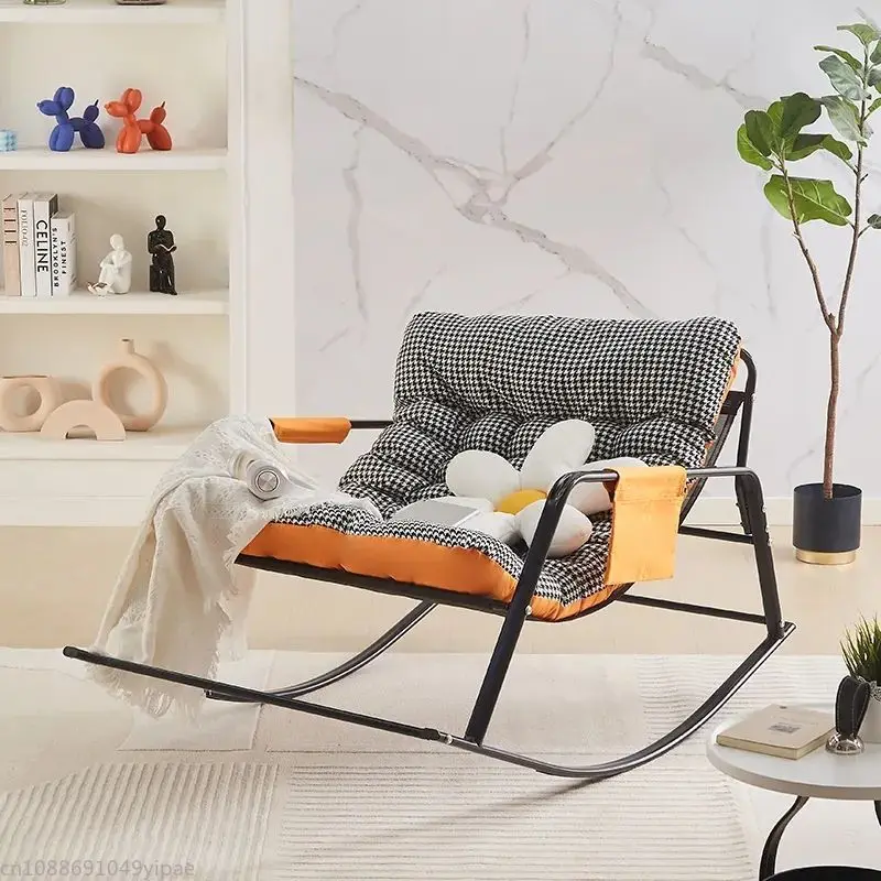 Rocking Chair Home Leisure Lazy Living Room Watching Drama Reading Comfortable Can Lie Sofa Furniture