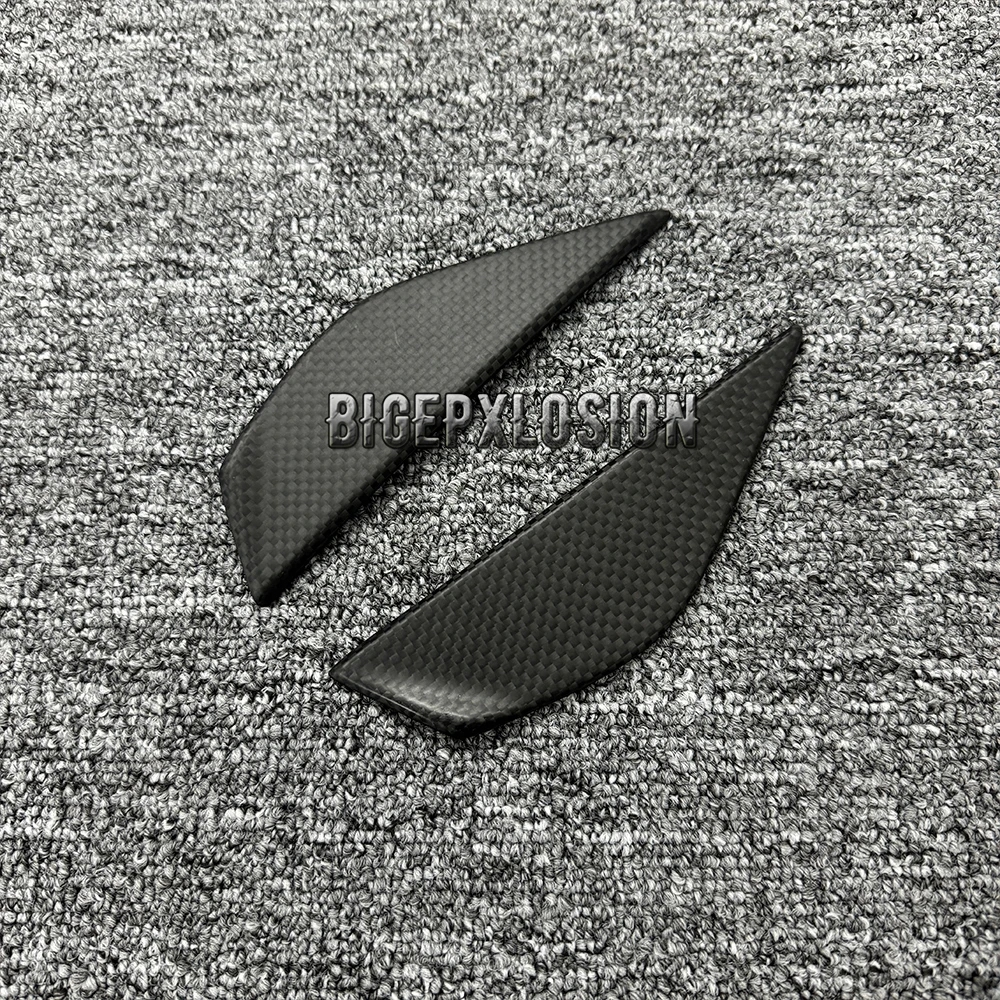 2018 V4 NEW Carbon Fiber Motorcycle Rearview Position Mirror Next To Windshield Trim For DUCATI Panigale V4 V4S V4R 2018-2023