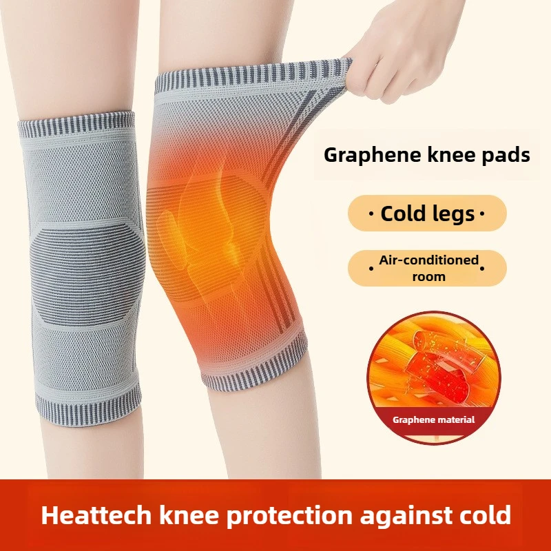 

Graphene Sports Knee Pads Self-Heating Graphene Warm Knee Pads Mugwort Knee Pads for Old Cold Legs Wholesale for Men and Women