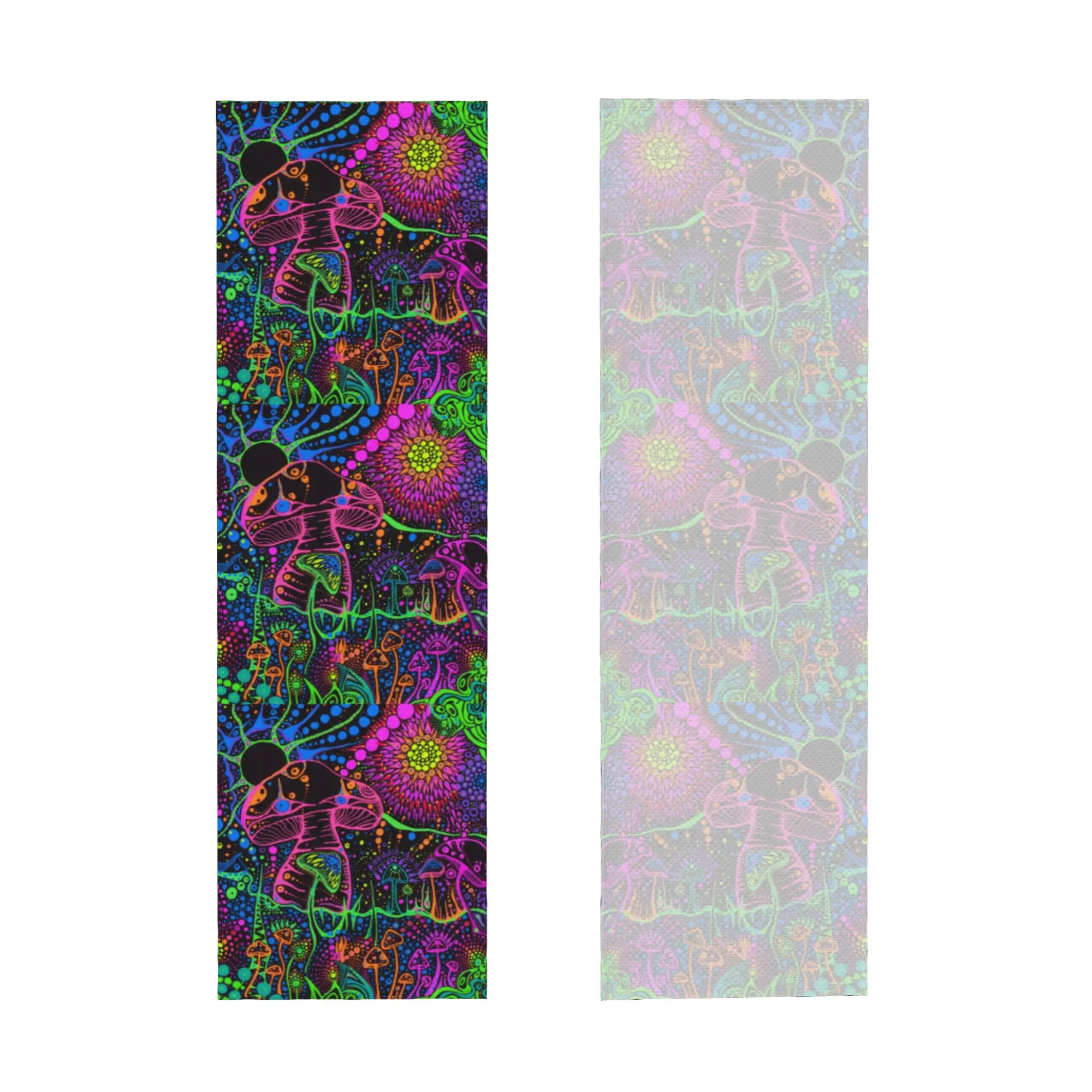 Magic Mushroom Trippy Psychedelic Neon Pastel Goth Cold Exercise Towel Super Breathable Instant Cooling Towel Yor Gym Towels