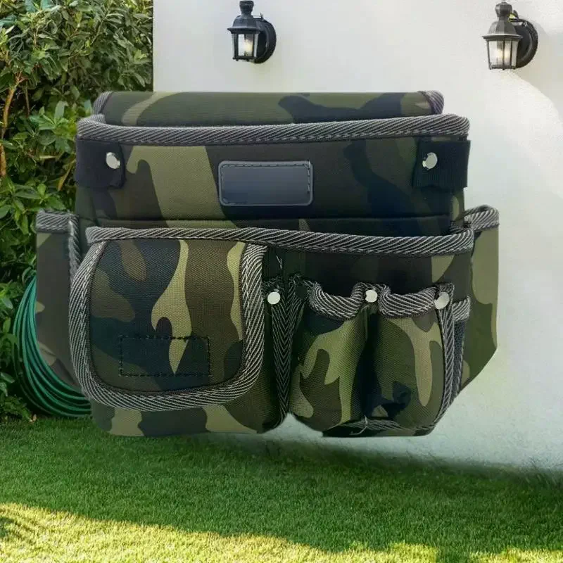 Multifunctional Oxford Fabric Tool Waist Pack for Decoration and Maintenance Jobs