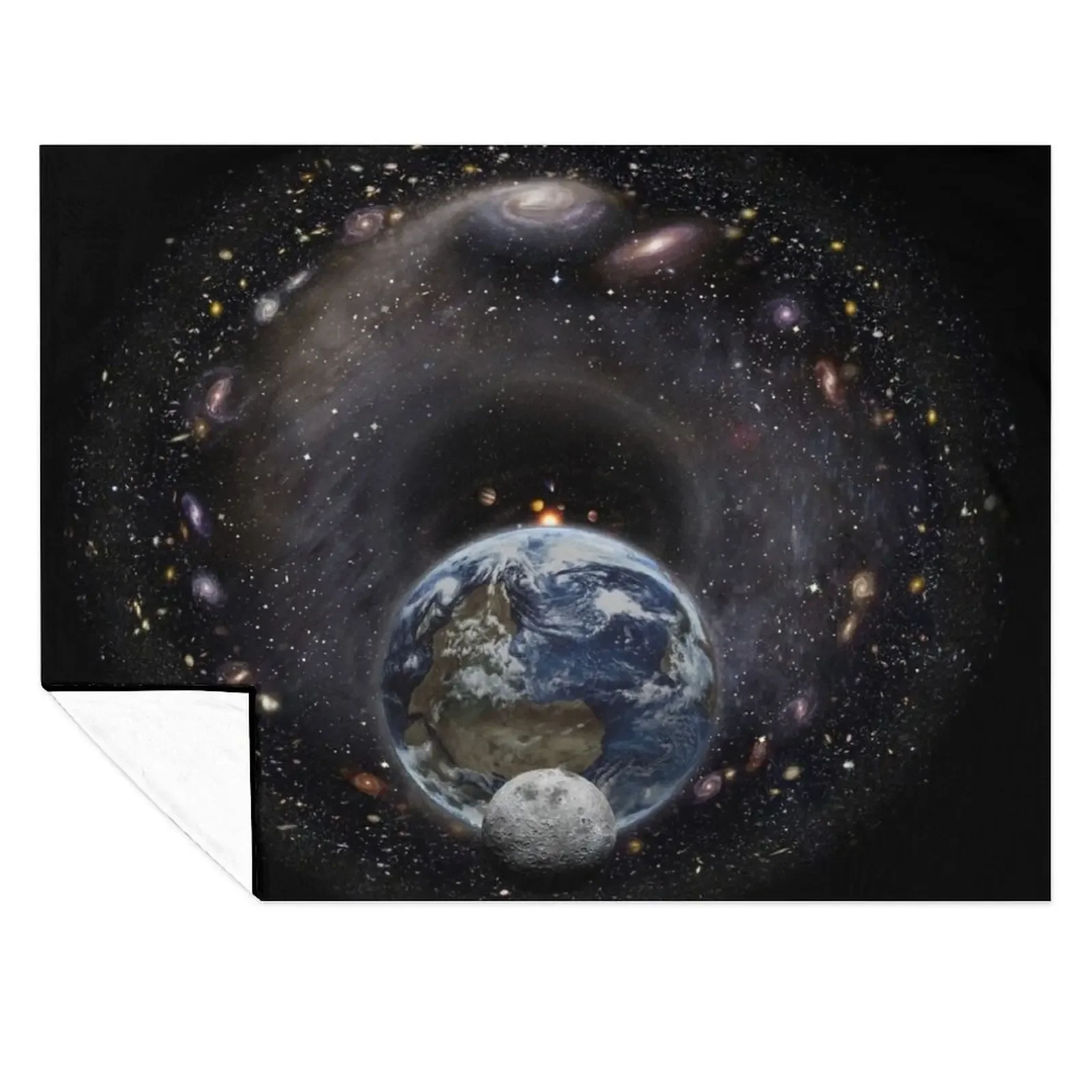 

Earth, Moon and the Universe! Throw Blanket Cute Plaid Large heavy to sleep Summer Beddings Blankets