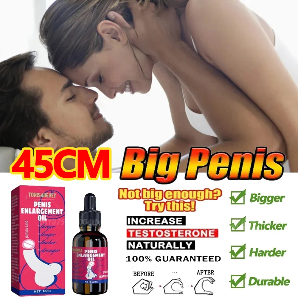 Penisvergrößerungsöl, permanentes Peniswachstum, Verdickungsöl, Vergrößerung für Männer, großer Schwanz, Erhöhungsöl, keine Nebenwirkungen, Massageöl